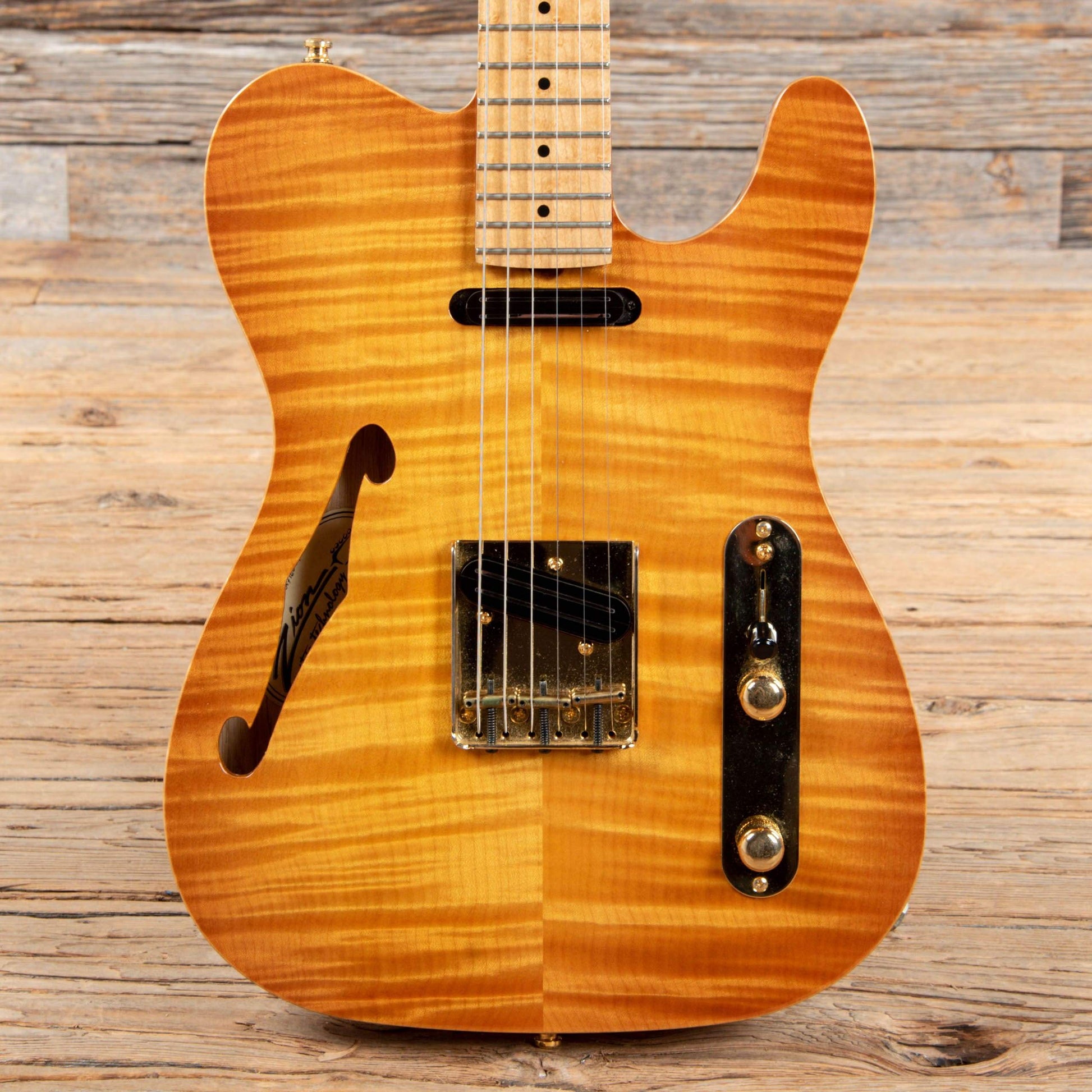 Zion "Ninety" Model Honeyburst 1993 Electric Guitars / Solid Body