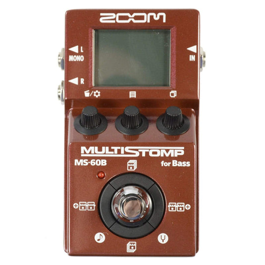 Zoom MS-60B Multistomp Bass Effect Pedal Effects and Pedals / Multi-Effect Unit