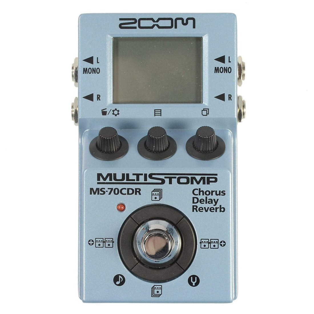 Zoom MS-70CDR Multistomp Effect Pedal w/Chorus, Delay & Reverb ...