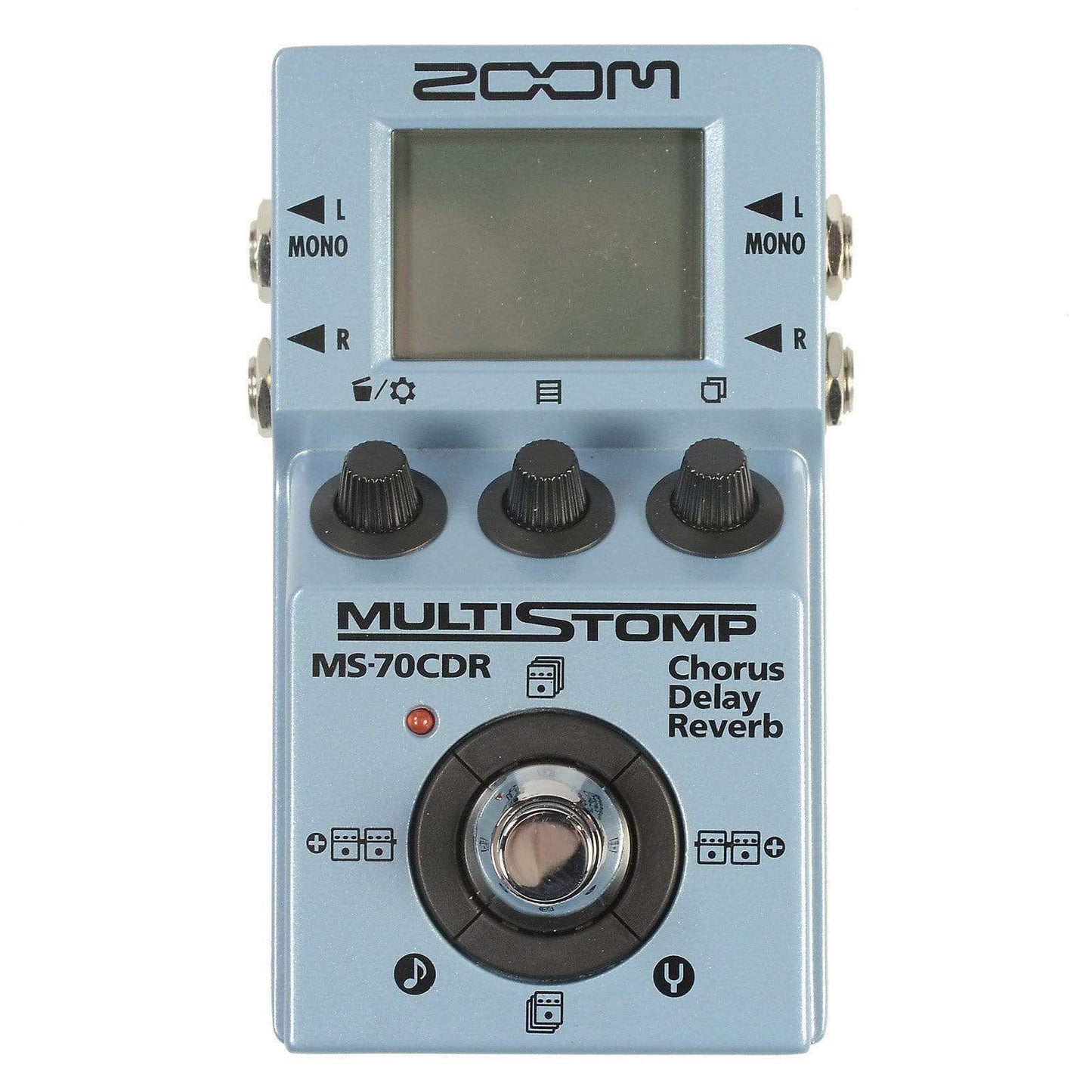 chorus and reverb pedal Zoom MS-70CDR Multistomp Effect Pedal w/Chorus, Delay & Reverb