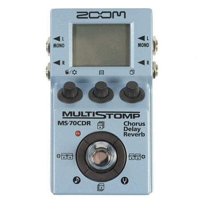 Zoom MS-70CDR Multistomp Effect Pedal w/Chorus, Delay & Reverb Effects and Pedals / Multi-Effect Unit