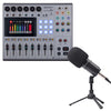 Zoom ZDM-1 Podcast Microphone Pack and Zoom PodTrak P8 8 Input Podcast Recorder Bundle Pro Audio / Microphones