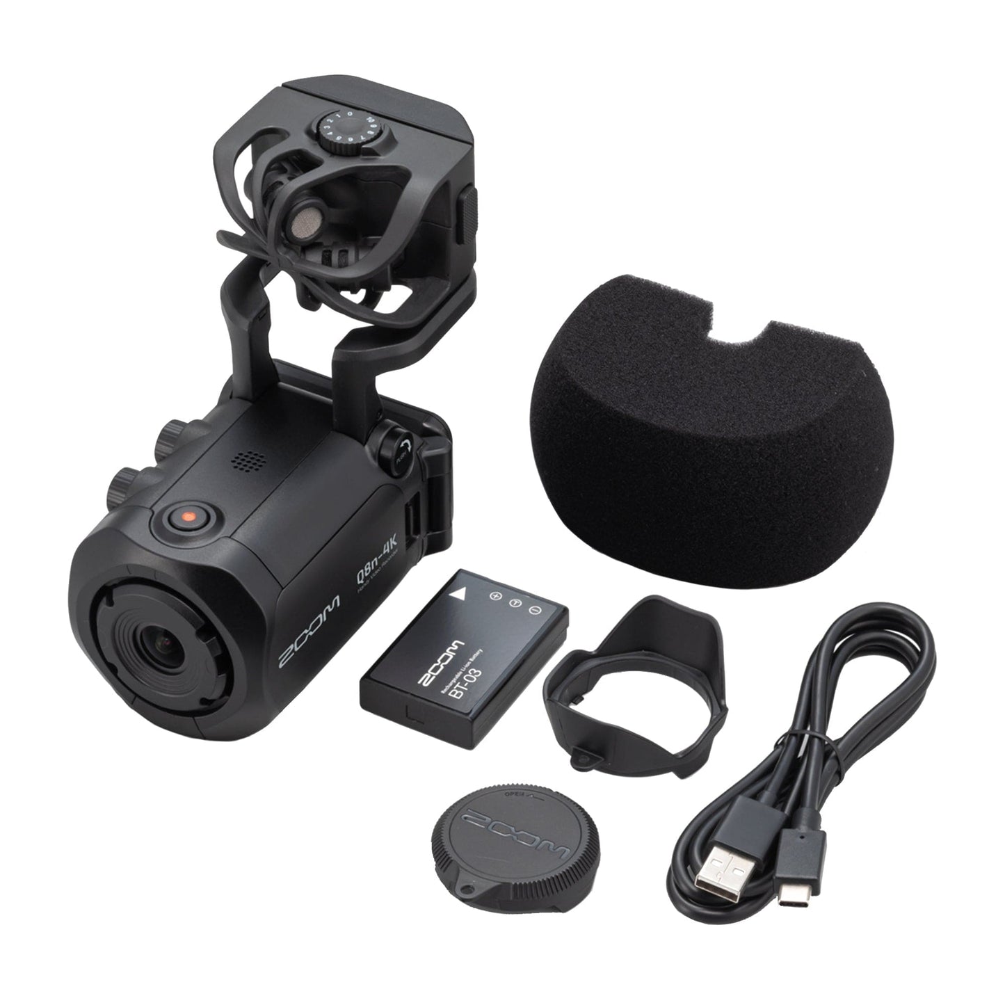 Zoom Q8n-4K Ultra High Definition Handy Video Recorder Pro Audio / Recording