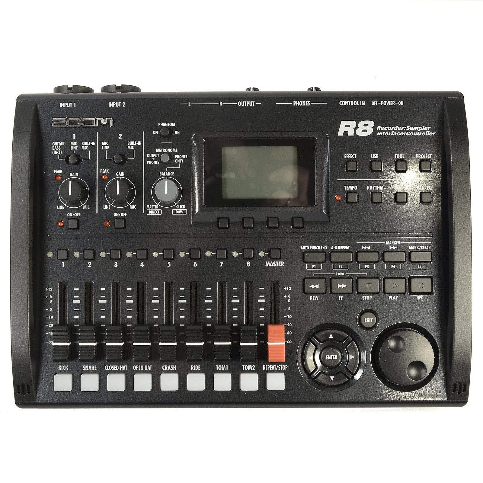 Back Zoom R8 Zoom R8 Recorder / Interface / Controller / Sampler – Chicago Music ...