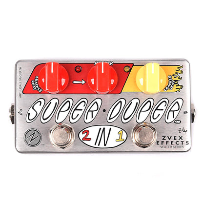 Zvex Super Duper Concert Bass Mod Effects and Pedals / Bass Pedals