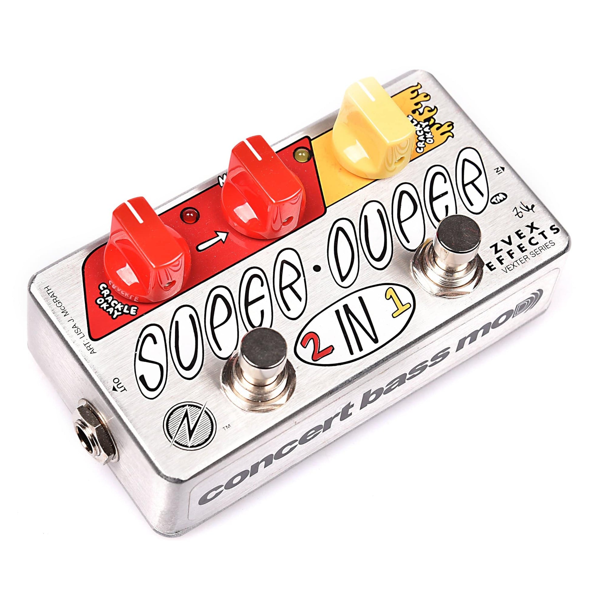 Zvex Super Duper Concert Bass Mod Effects and Pedals / Bass Pedals