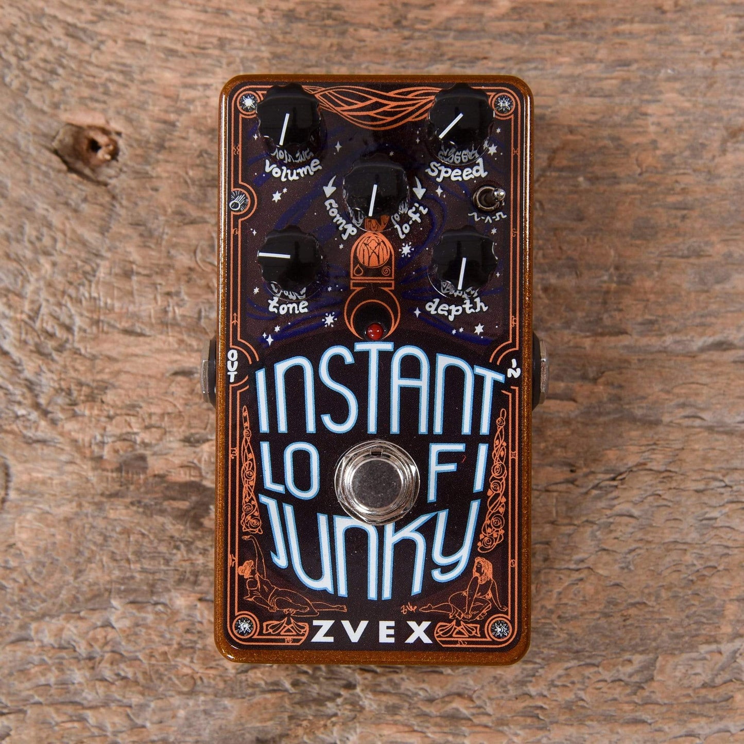 Zvex Vertical Instant Lofi Junky Effects and Pedals / Chorus and Vibrato