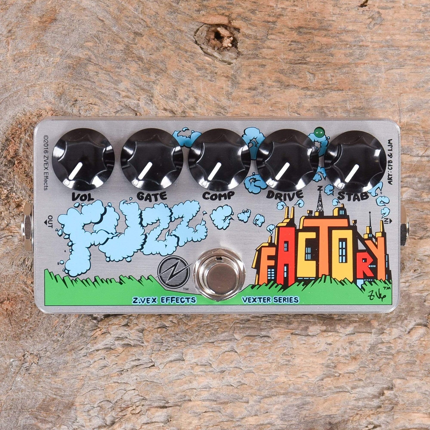 Zvex Fuzz Factory Vexter Effects and Pedals / Fuzz
