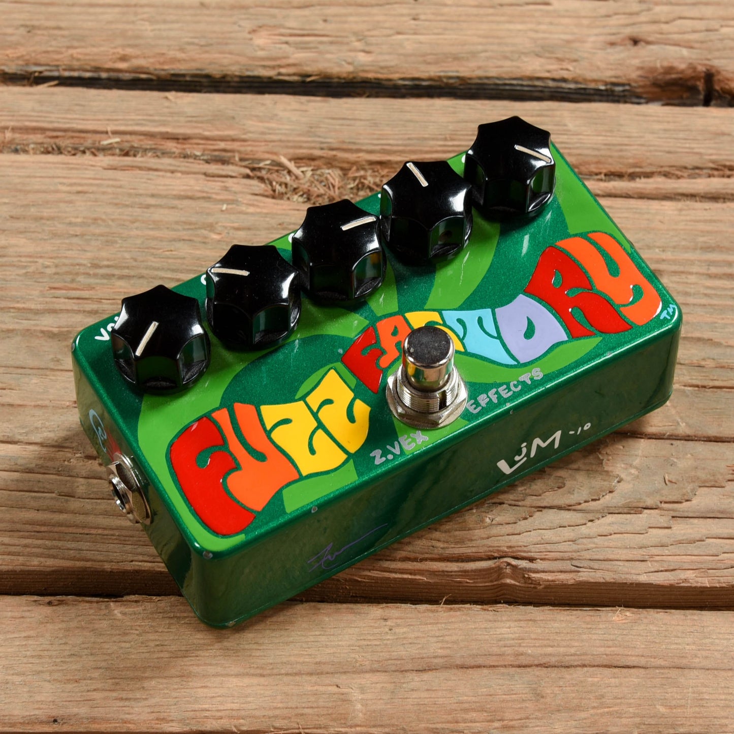 ZVex Hand Painted Fuzz Factory Effects and Pedals / Fuzz