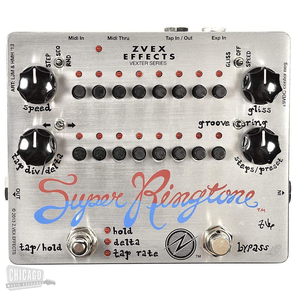 Zvex Super Ringtone Vexter Effects and Pedals / Ring Modulators